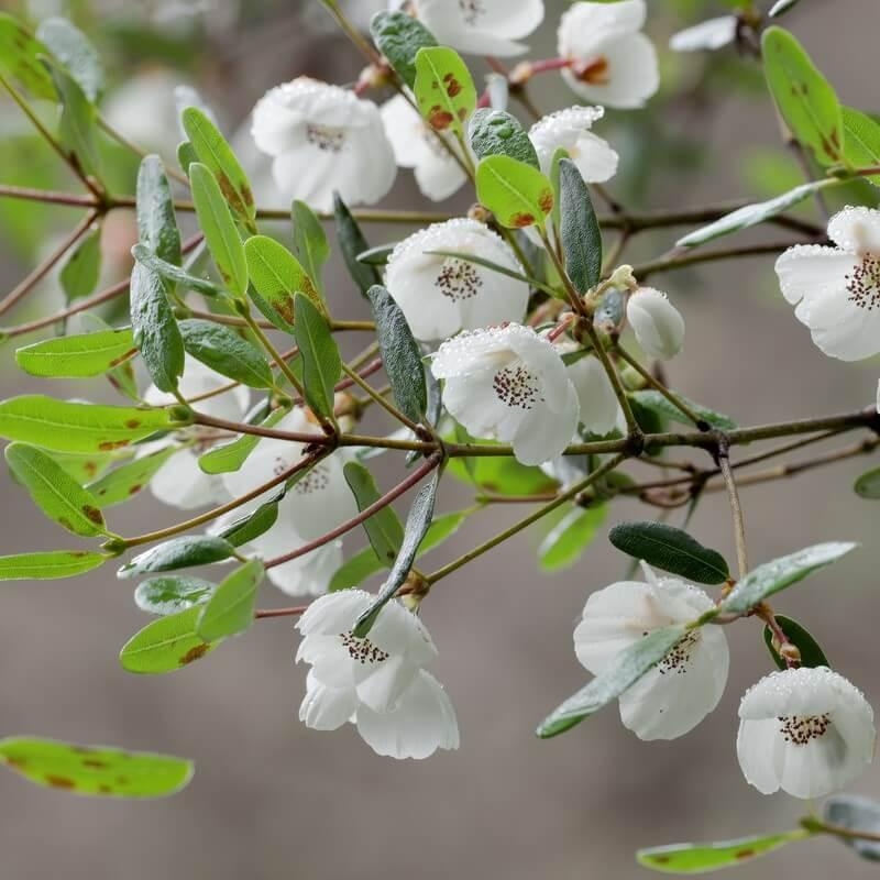 Eucryphia lucida - Bois rose à fleurs blanches