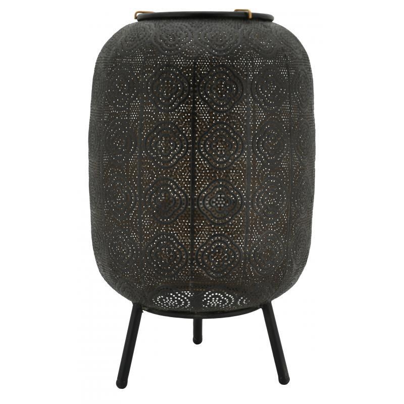 Lanterne métal ajouré 45 cm