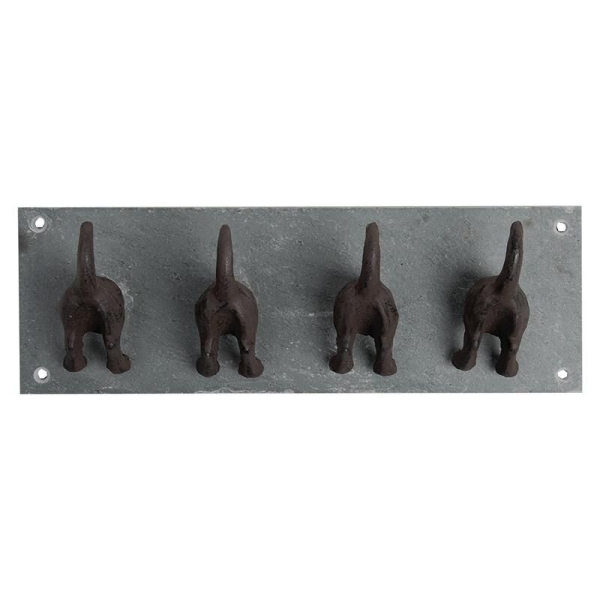 Patere déco forme de chien 30cm