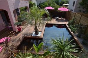 piscine en bois