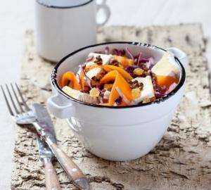 salade lentilles aux legumes