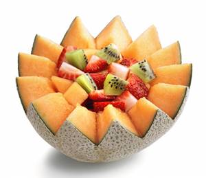 salade fruit melon fraise kiwi