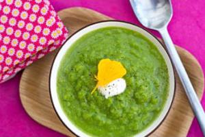 soupe asperge verte au fromage frais