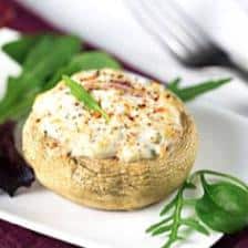 champignon farci fromage frais