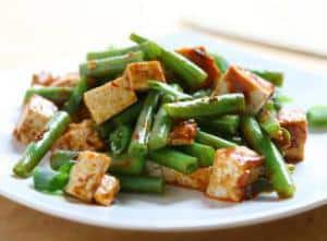 salade haricot tofu