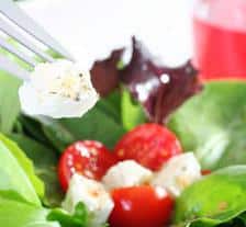 salade epinard tomate chevre