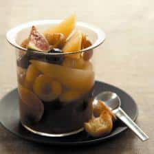 soupe de fruits cidre