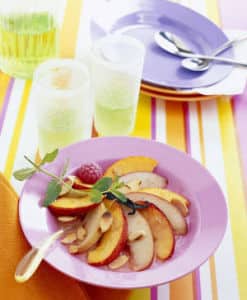 1383122990Salade_nectarine - Salade de nectarines, gingembre et saveur vanillée