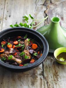 Tajine canard betterave