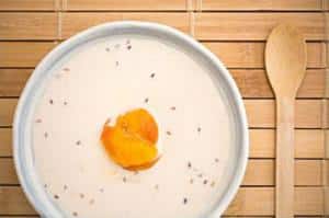 soupe de lait epices fruits cuits