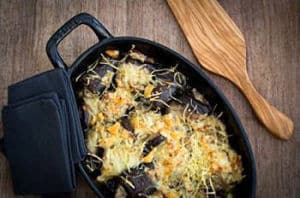 aubergine en gratin