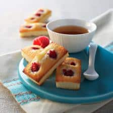 Financier framboise