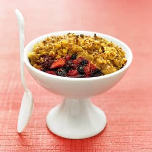 crumble fruit rouge