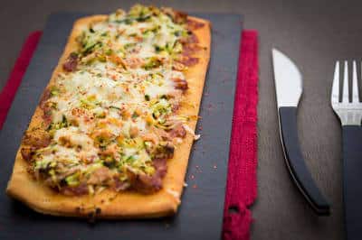 pizza thon courgette