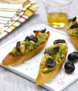 Brandade-d-olives-vertes - Brandade d'olives vertes aux anchois