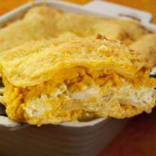lasagne potiron fromage frais
