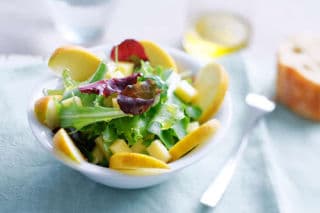 salade-fromage-et-pomme - Salade de fromage et de pomme