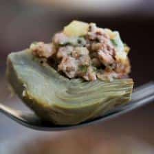 Artichauts farcis