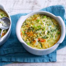 flan de legumes au saumon