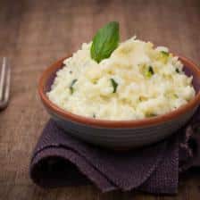 Risotto de courgette