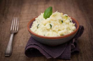 Risotto de courgette