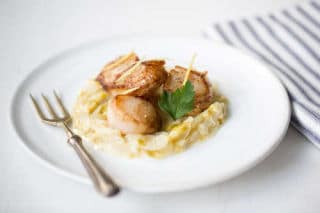 saint-jacques-fondue-endive - Coquilles Saint-Jacques avec sa fondue d'endives au cumin