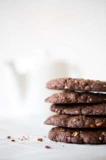 cookies au chocolat noir