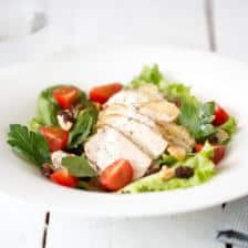 salade de pintade aux fruits secs