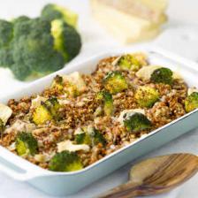 gratin de millet et brocoli
