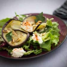 SALADE D'AUBERGINE AU FROMAGE