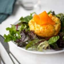 Bouchees de carottes au fromage