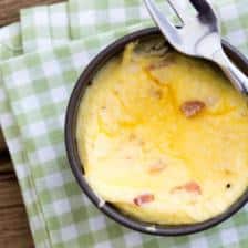 Flan au jambon