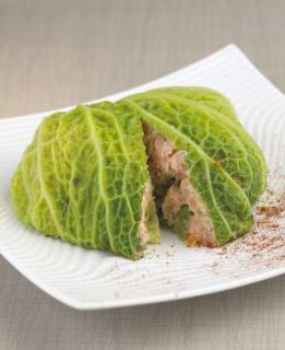 crepinette-de-chou-au-saumon - Crépinette de chou aux deux saumons et fines herbes