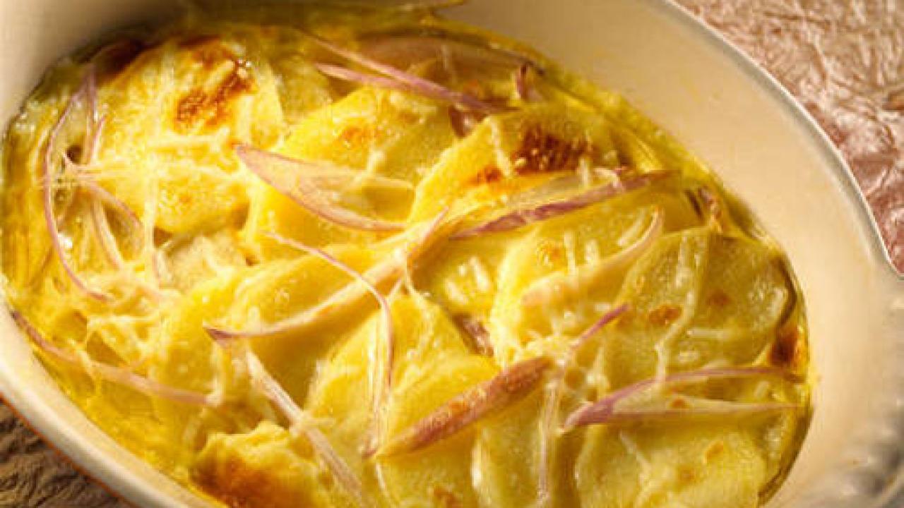 Gratin De Pomme De Terre Aux Echalotes