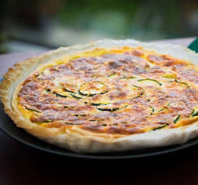 quiche courgette fromage