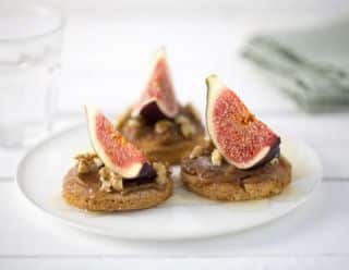 Sablé aux noix et aux figues recette