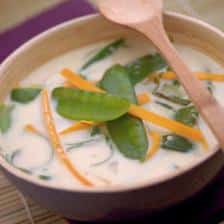soupe thai au crabe