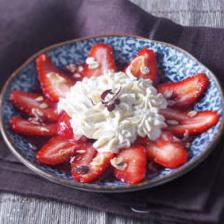 carpaccio fraise gingembre