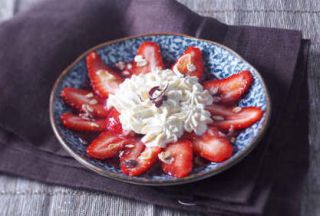 carpaccio fraise gingembre