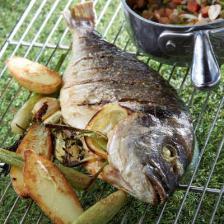 dorade royale au barbecue