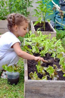 jardiner enfants