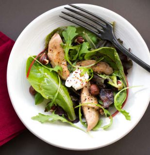 salade oeuf filet caille