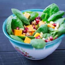 salade sucré salé au agrumes clémentines