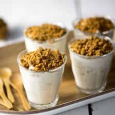 crème de banane au speculoos