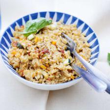 riz vegetarien recette