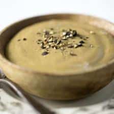creme cepe topinambour