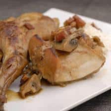 lapin cidre champignon