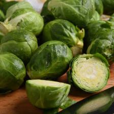 Brussels sprouts, a touch of green in winter