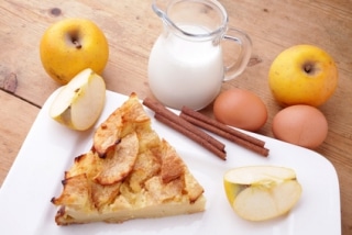 clafoutis aux pommes