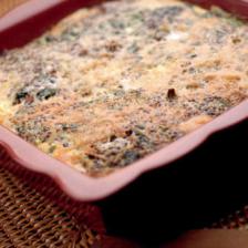 gratin epinard quinoa